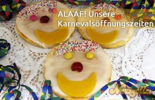 Öffnungszeiten Karneval Bäckerei Newzella